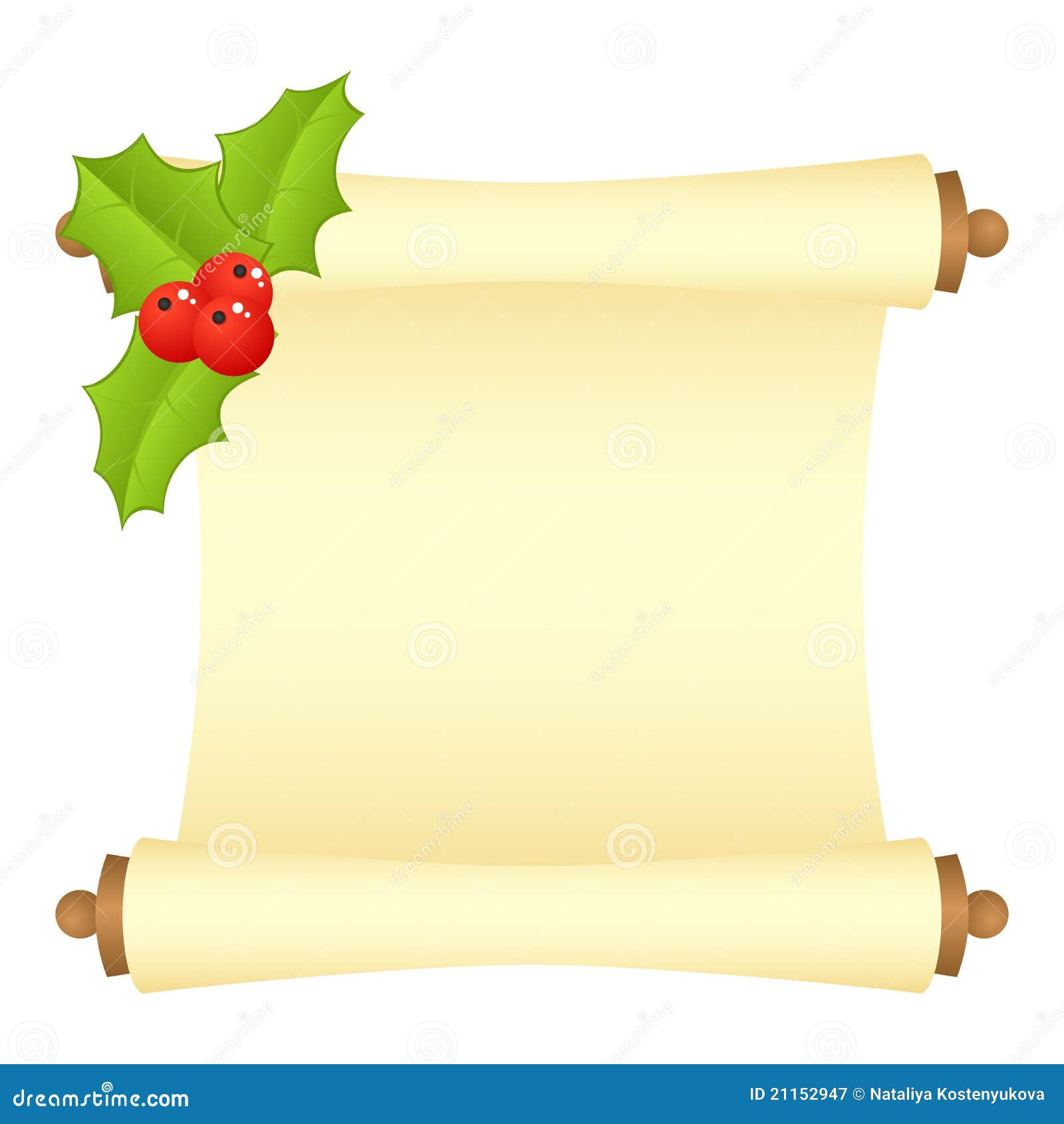 clipart christmas scroll - photo #2