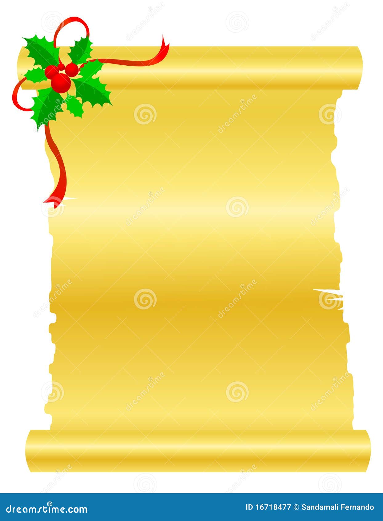 clipart christmas scroll - photo #21