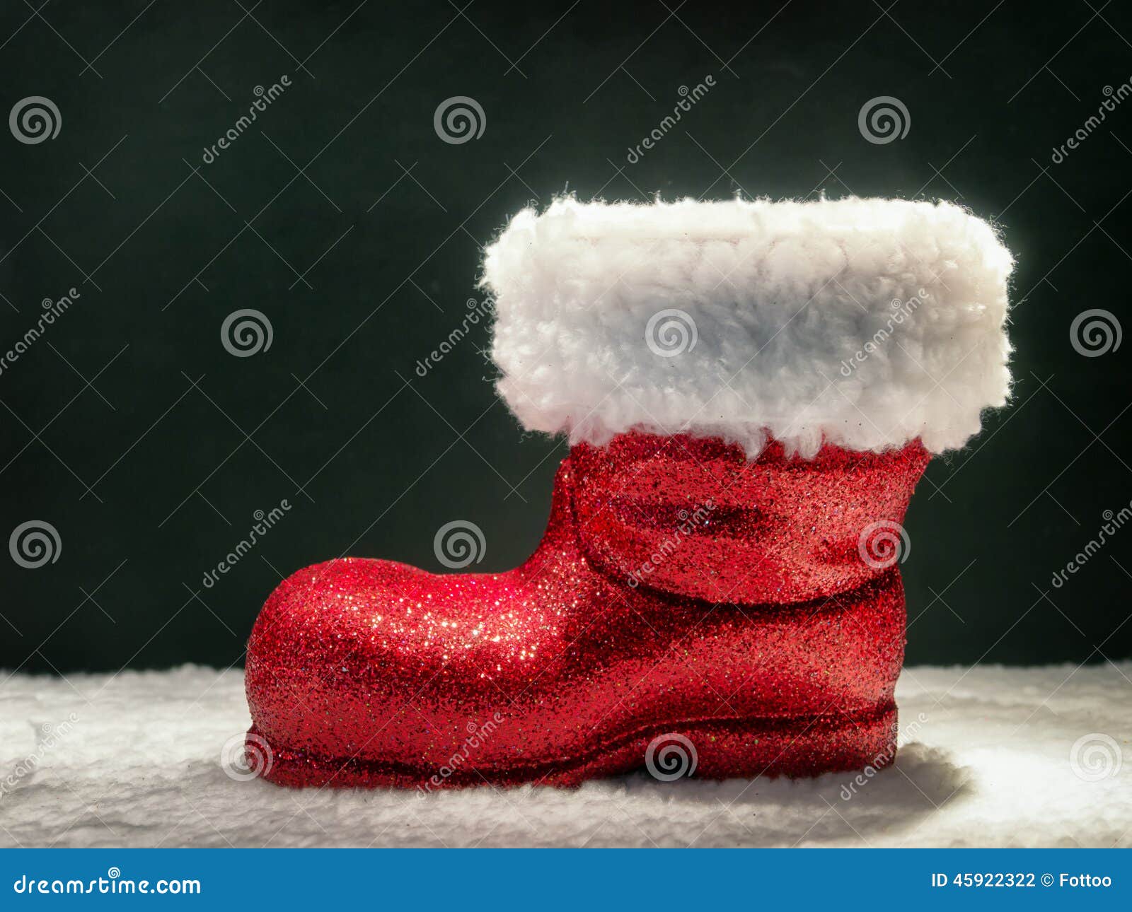 Christmas shoe stock photo. Image of traditional, december - 45922322