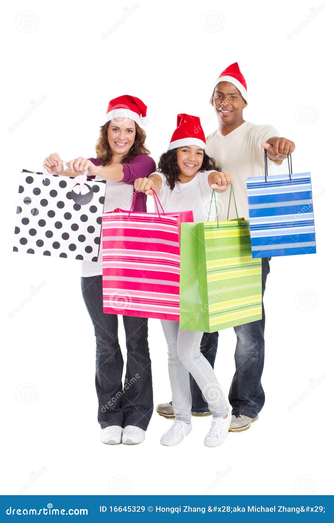 Christmas shopping stock image. Image of american, international - 16645329