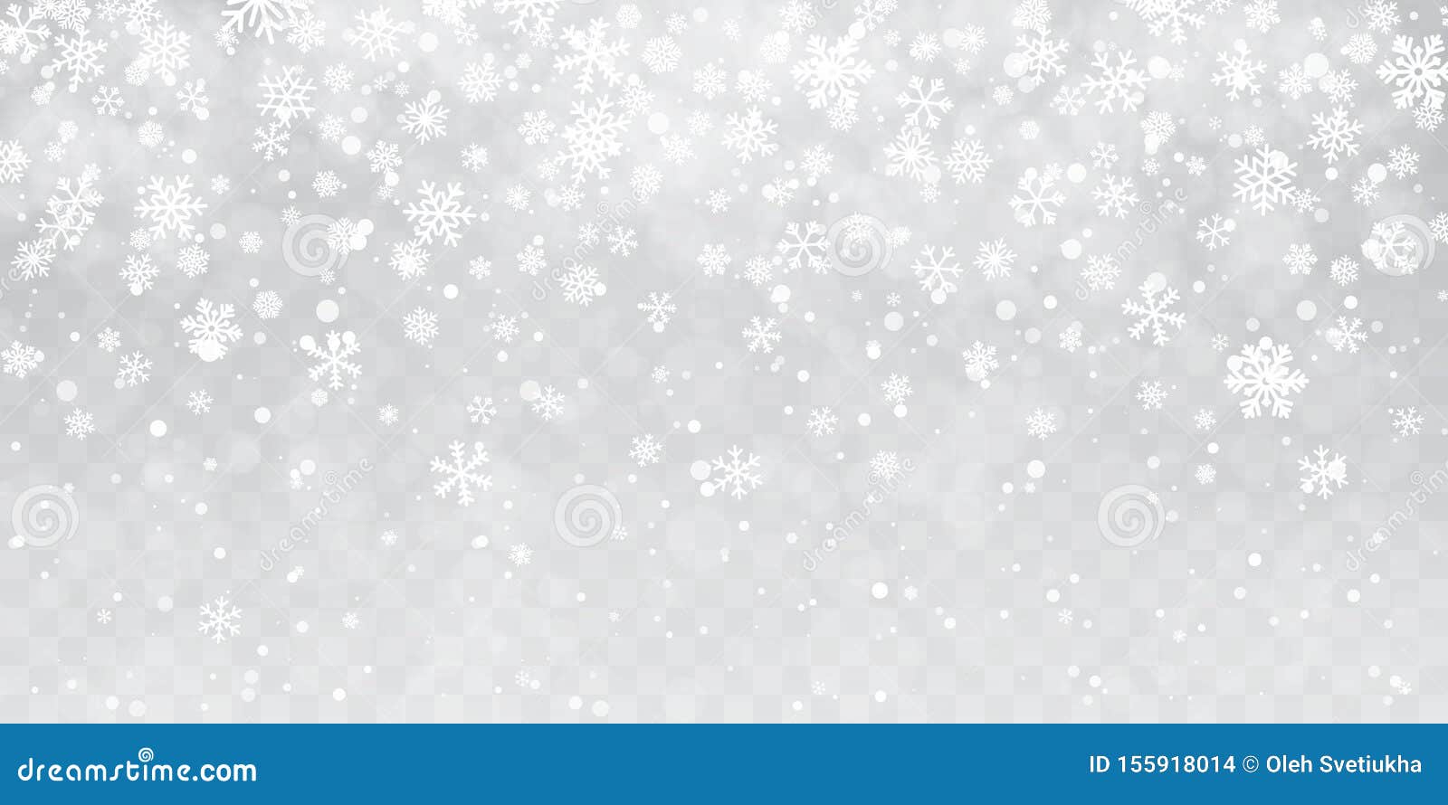 christmas snow. heavy snowfall. falling snowflakes on transparent background. white snowflakes flying in the air. 