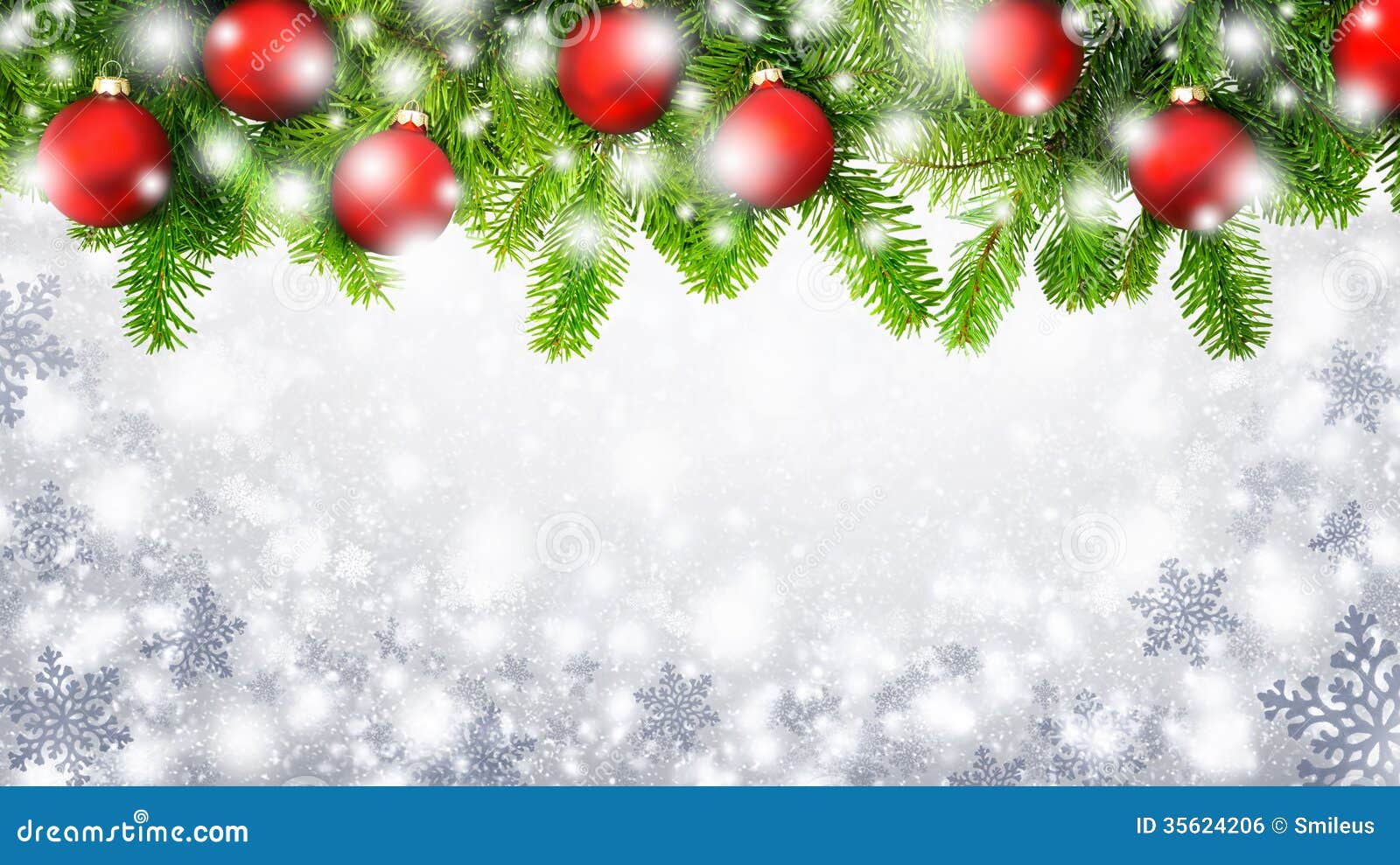 christmas snowflakes background