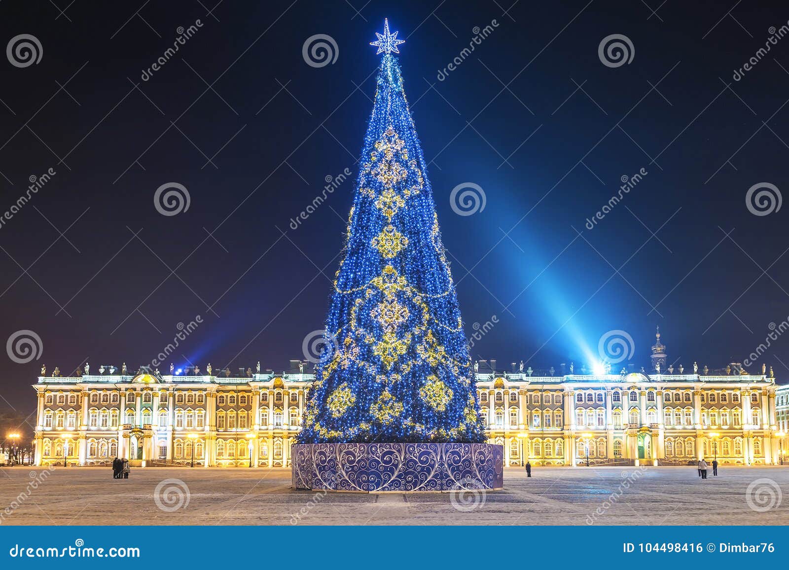 Download Christmas In St Petersburg Saint Isaac s Cathedral Stock Image