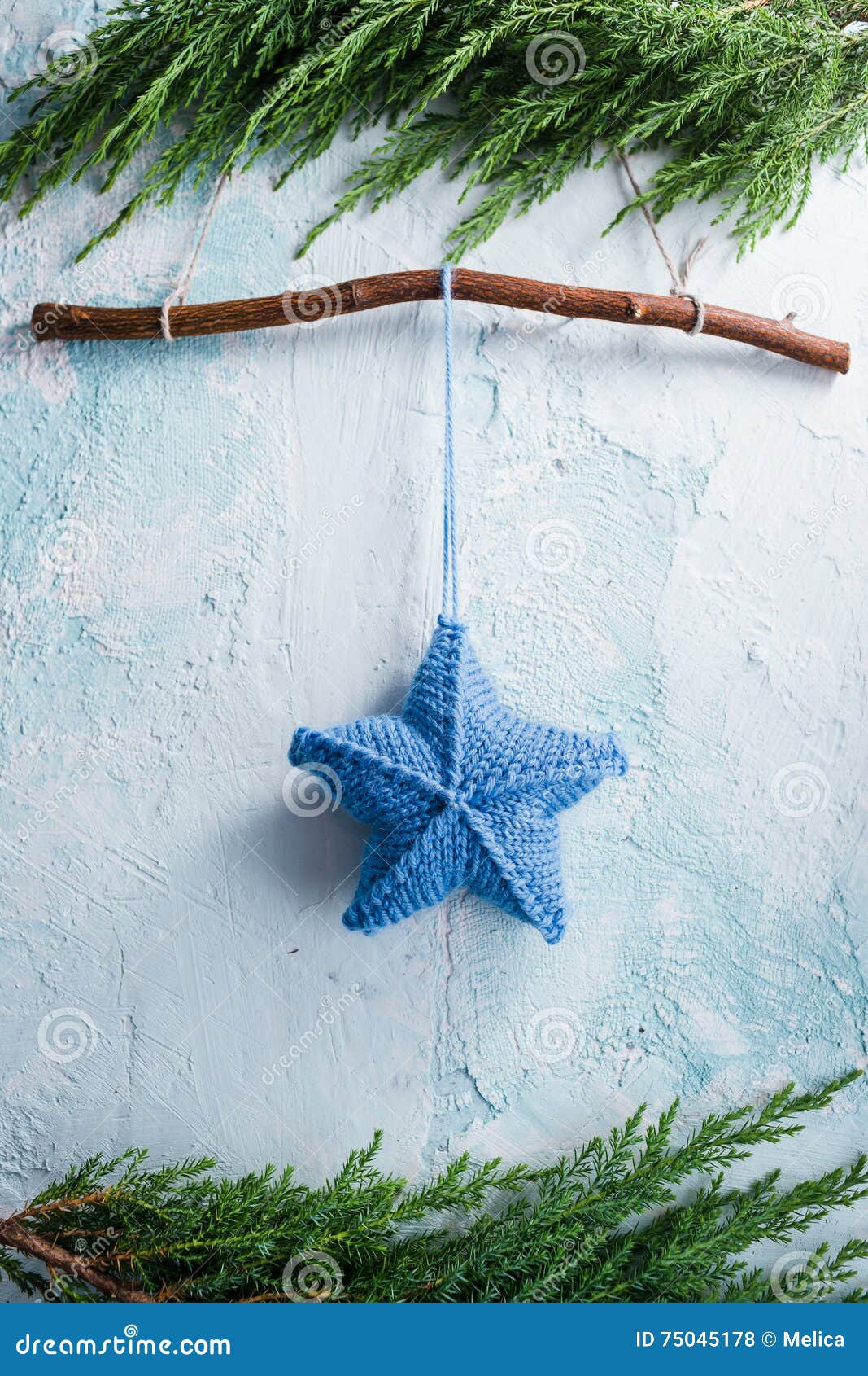 Christmas Star Hanging Decoration Stock Photo Image of celebrate