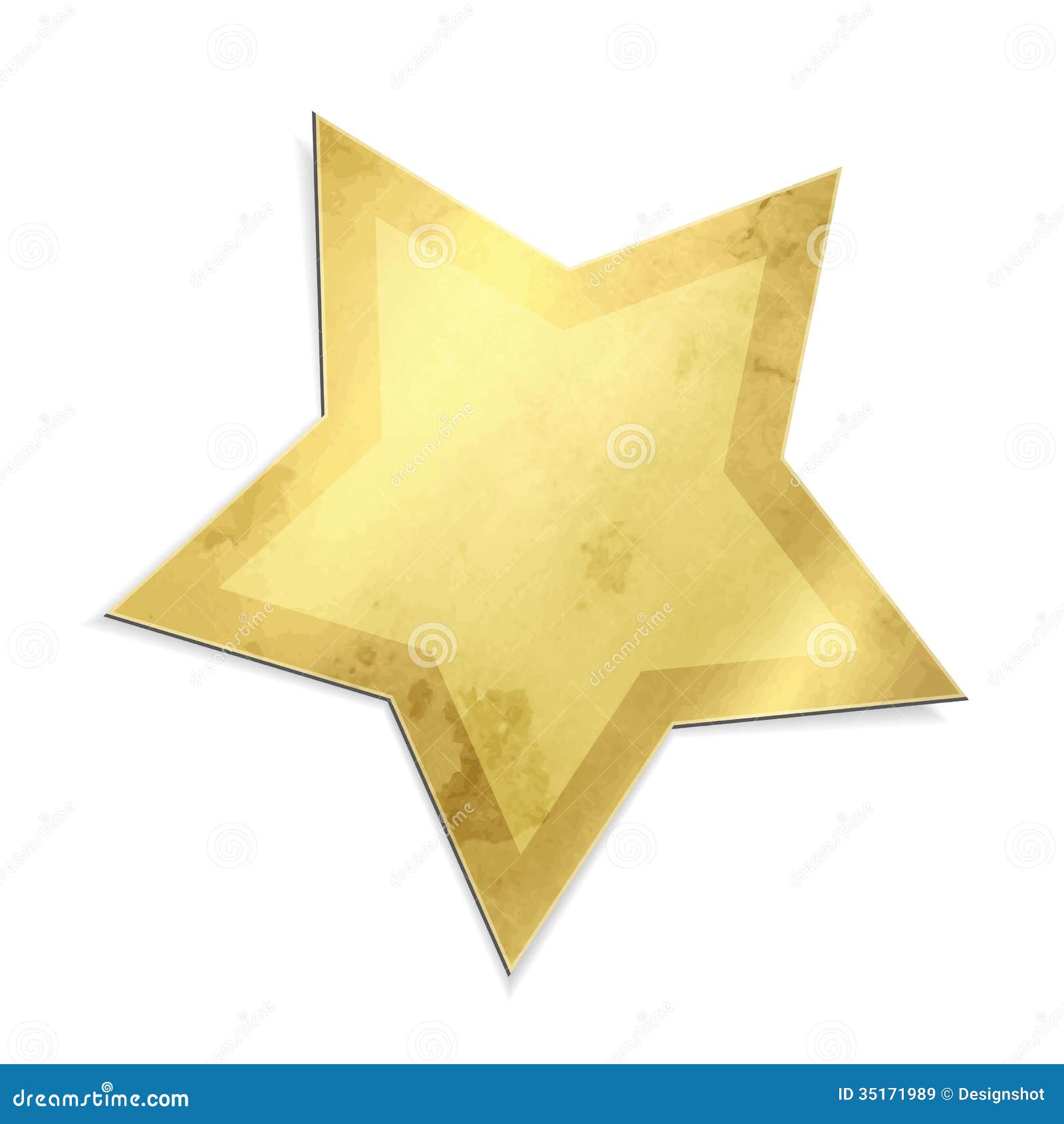 Christmas Star Isolated Stock Vector Illustration Of