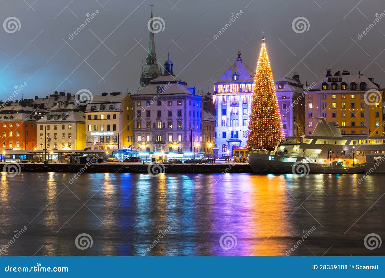 christmas in stockholm, sweden