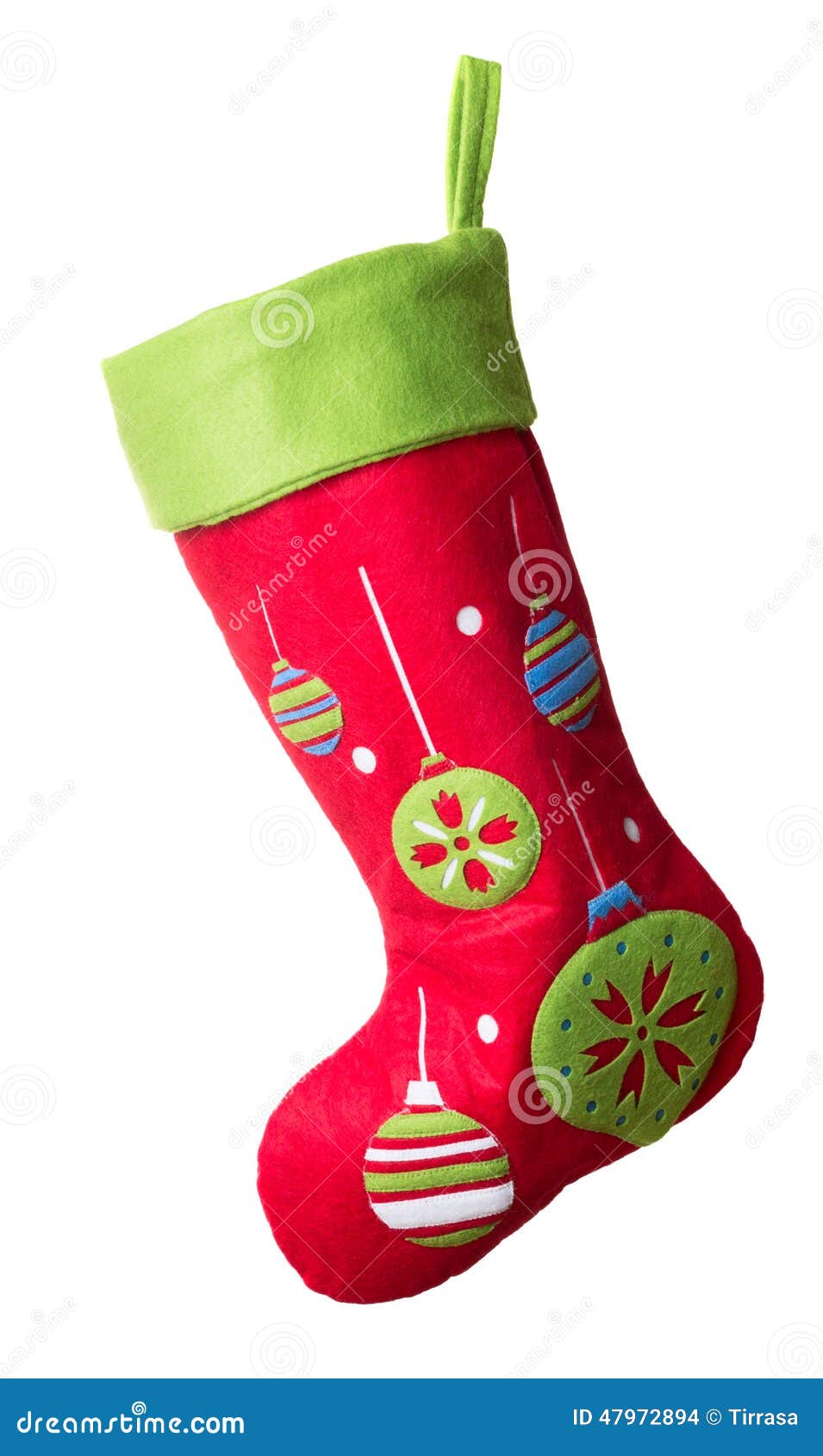 Christmas stocking stock photo. Image of soft, stuffed - 47972894