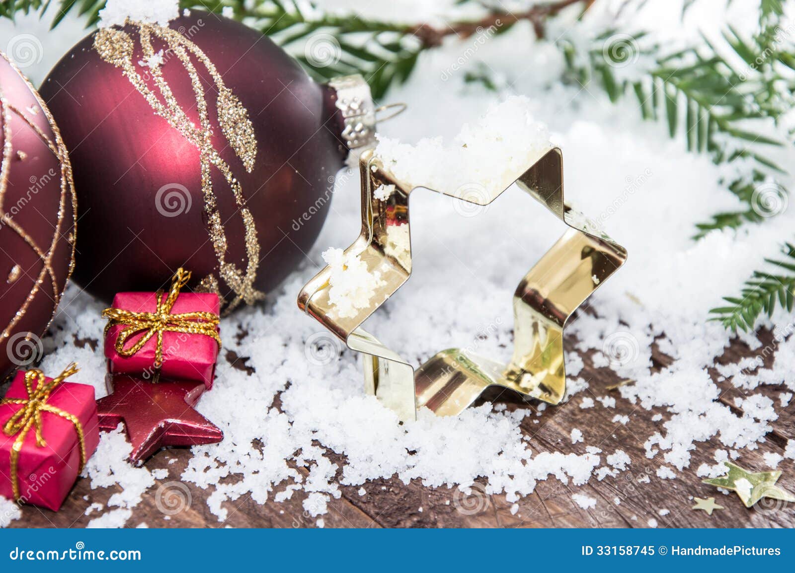 Christmas Stuff stock image. Image of christmas, white 33158745