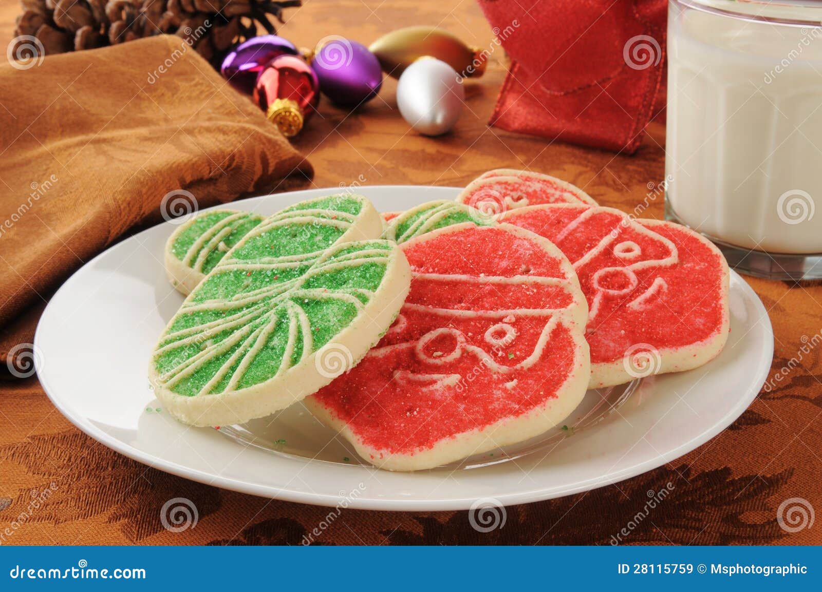 Christmas sugar cookies stock image. Image of cane, santa - 28115759