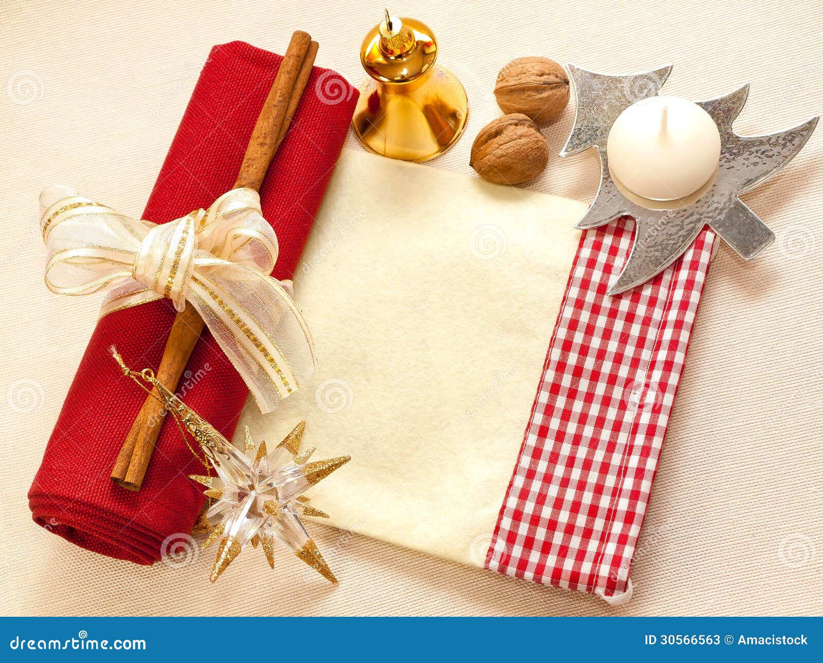 Christmas Tableware 1 stock image. Image of christmas 30566563