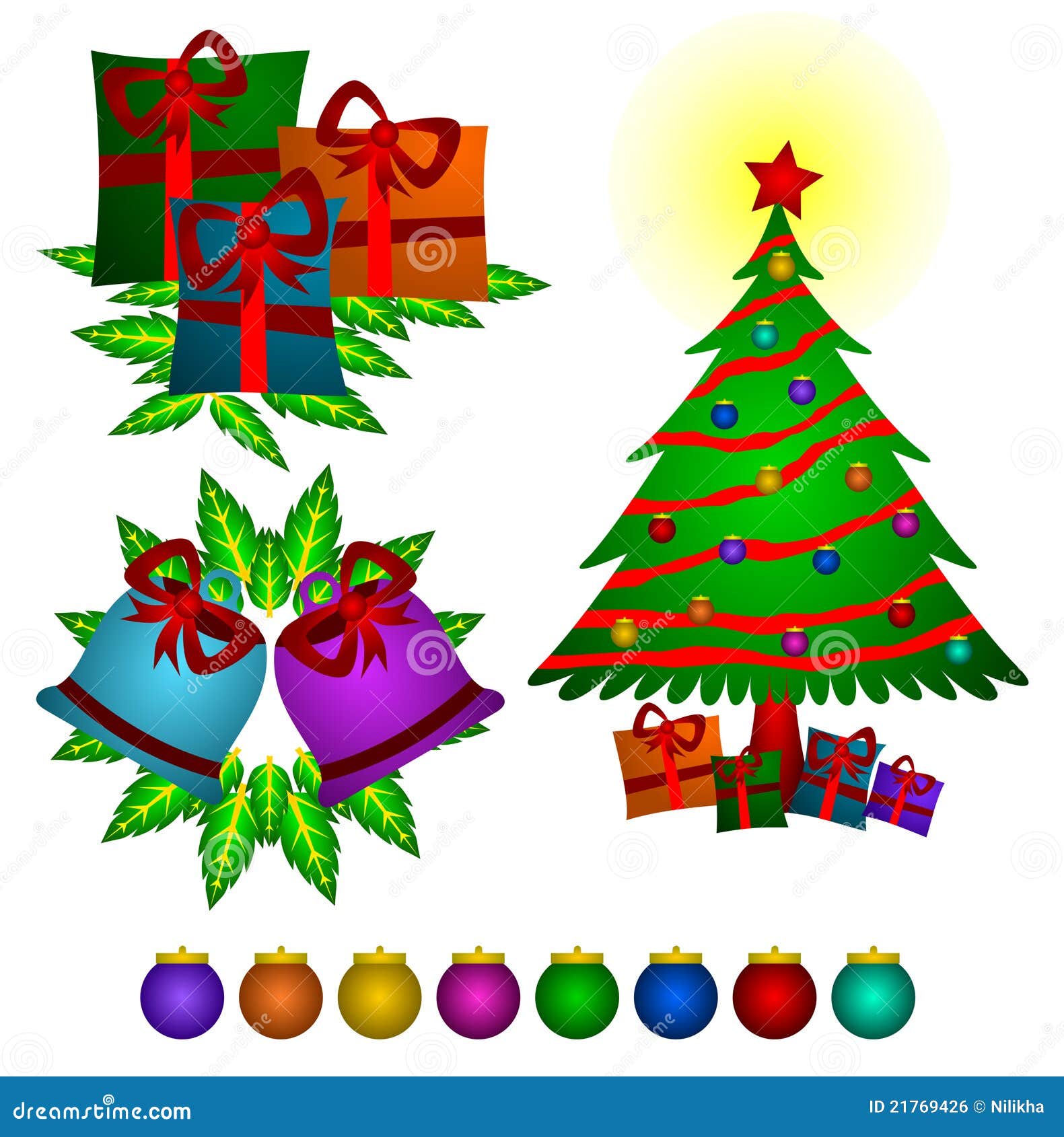Christmas things stock illustration. Illustration of christmas - 21769426