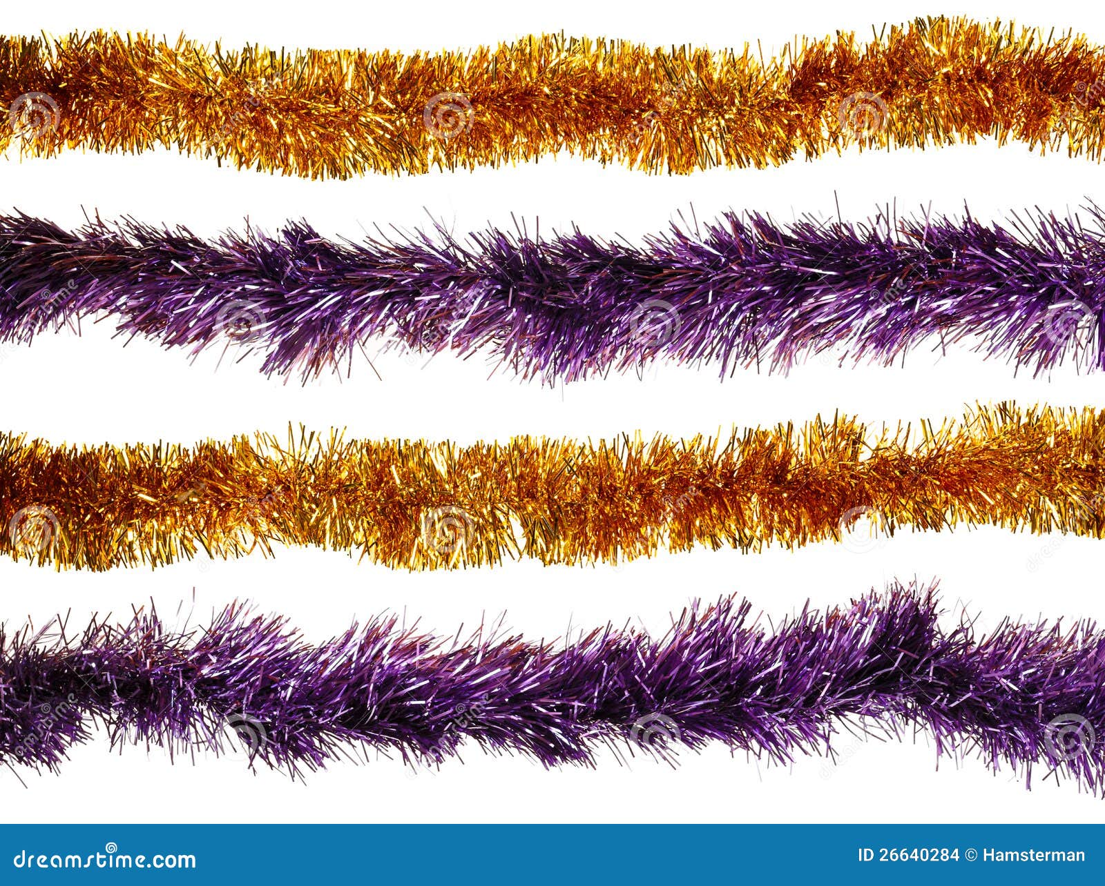 Christmas Tinsel Decoration Stock Photo Image of isolated, accessory
