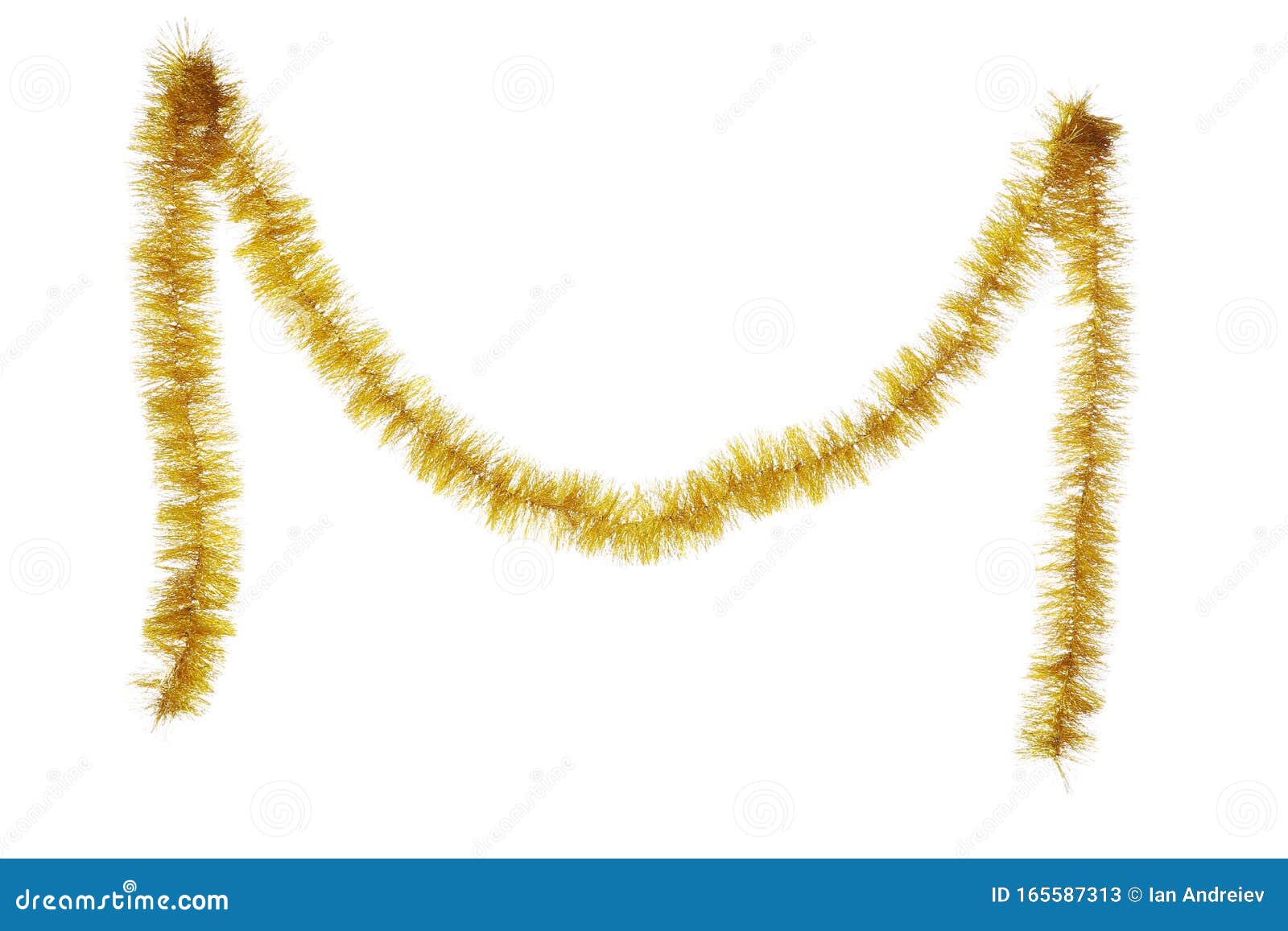 Christmas tinsel stock image. Image of decor, gift, decorate 165587313