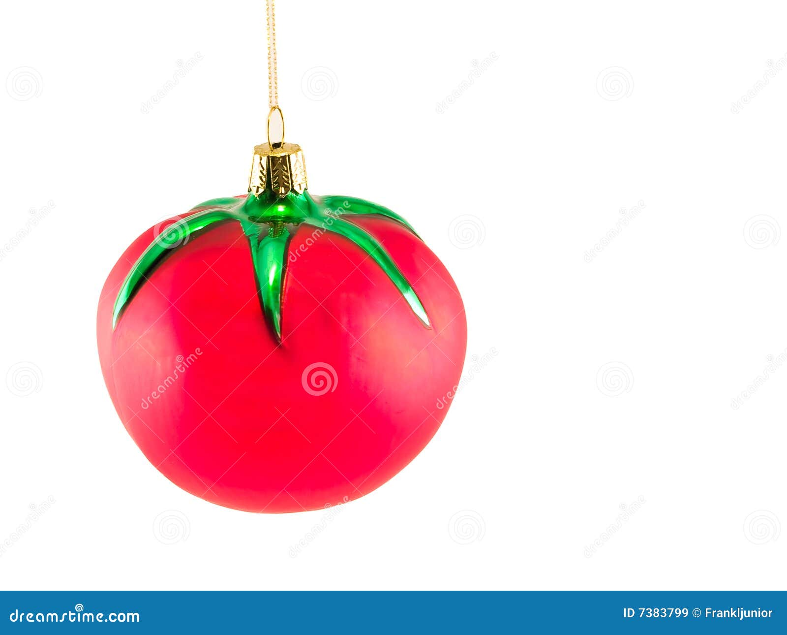 Christmas Tomato Ornament 1 Royalty Free Stock Images 