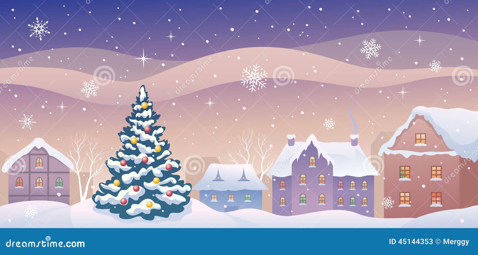 year banner christmas download new Christmas stock of vector. town apartment, drawing Image