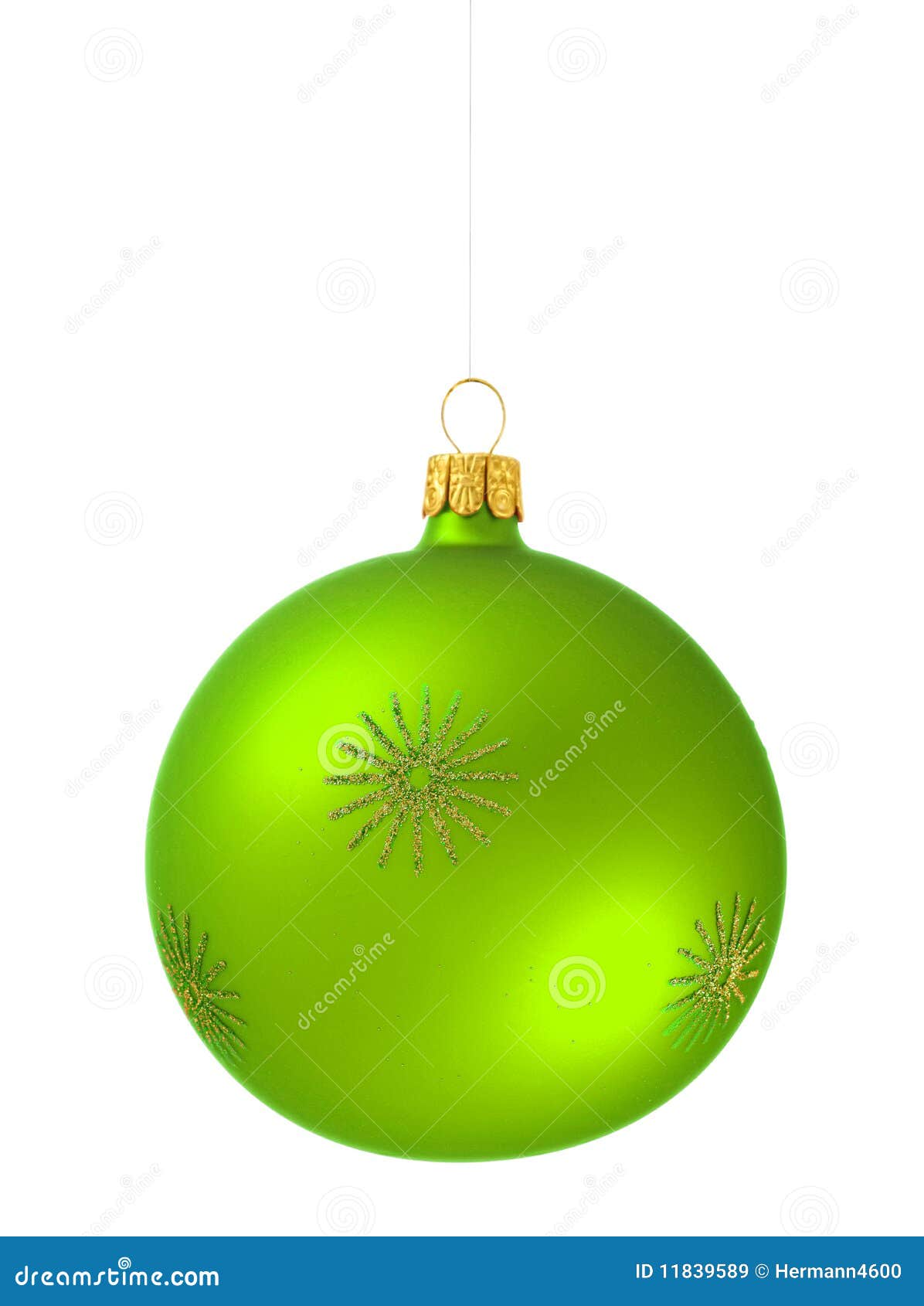 CHRISTMAS TREE BALL green stock image. Image of xmas 11839589