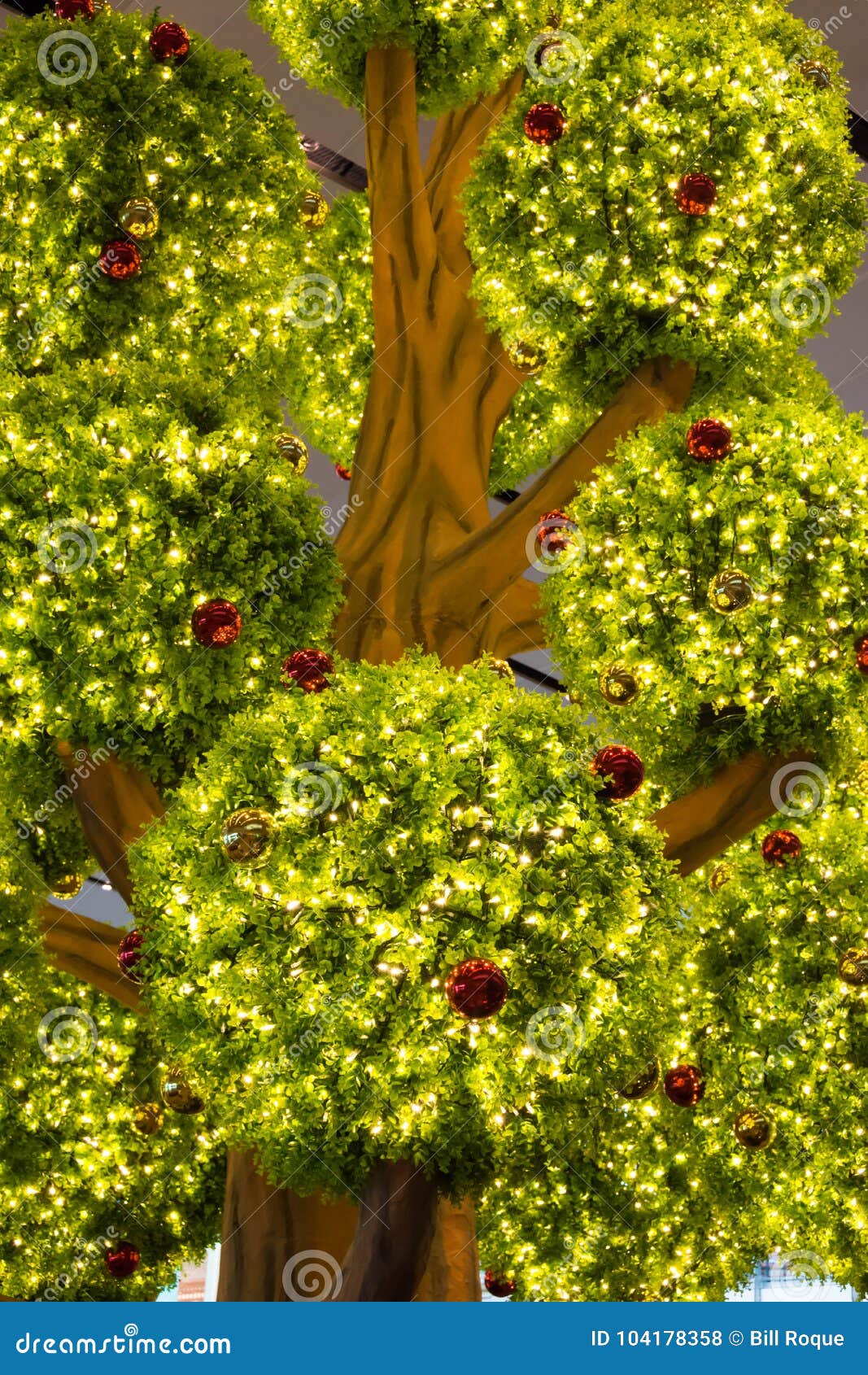 Christmas Tree and Christmas Balls Stock Photo Image of merry, close