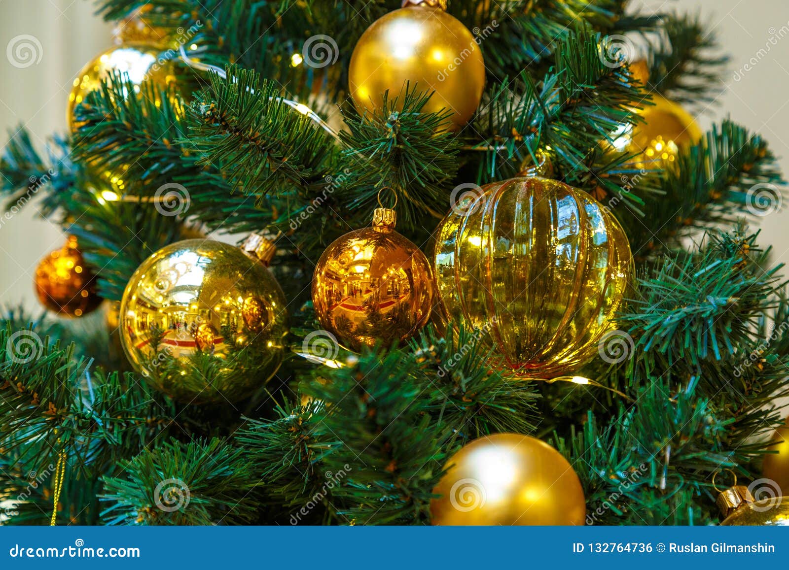 The Christmas Tree is a Decorated Evergreen Coniferous Tree, Real or