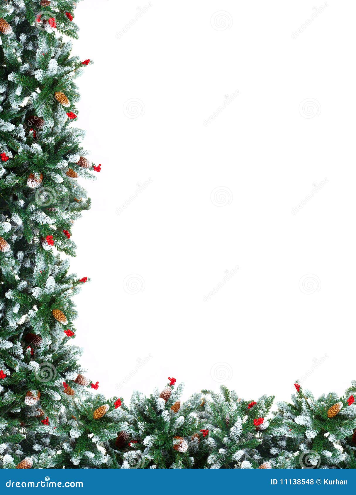 Christmas Tree Decoration stock photo. Image of frame 11138548