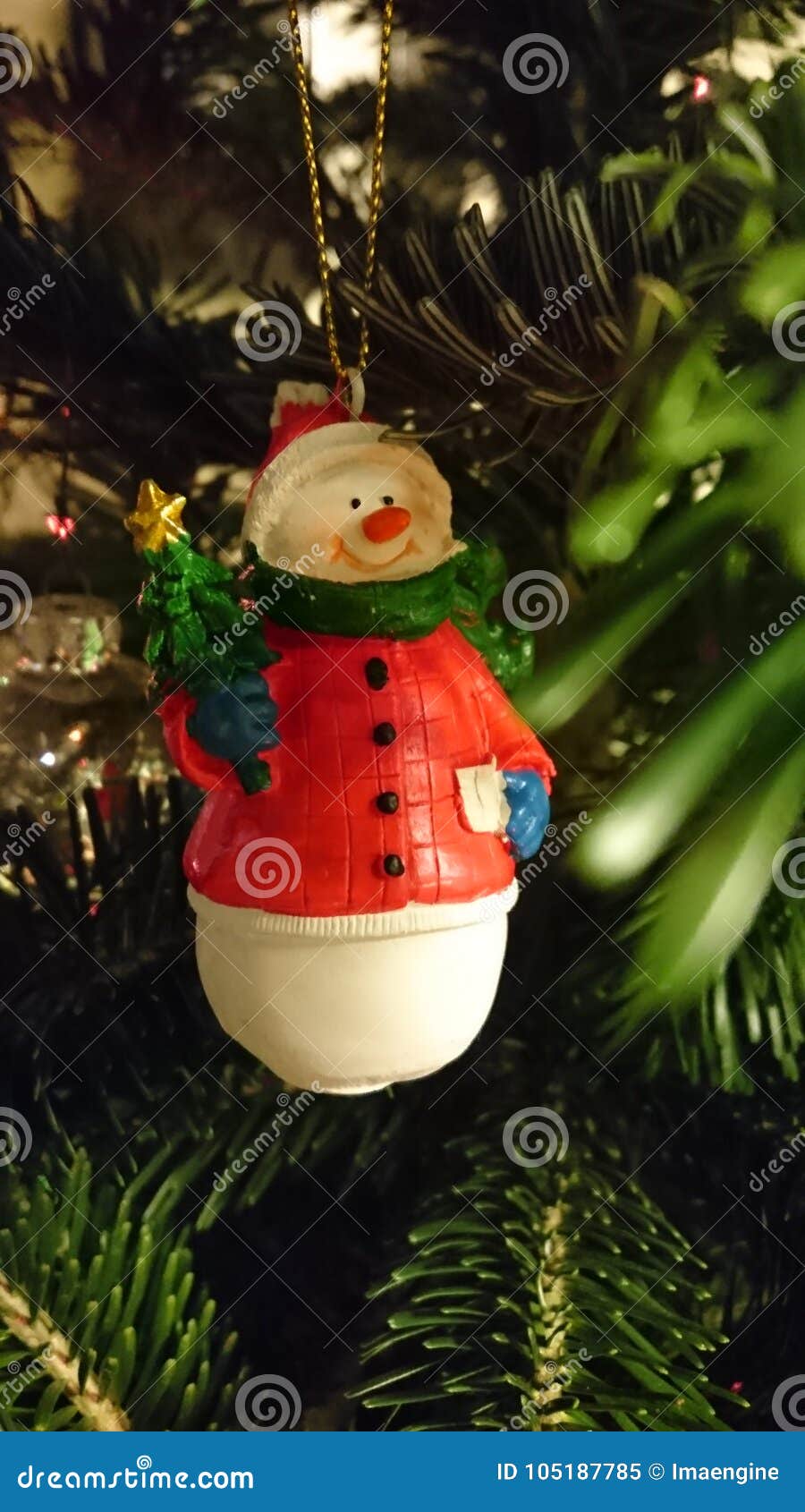 Jolly Christmas - Santa Claus, Snow Man, Christmas Trees, Rudolph