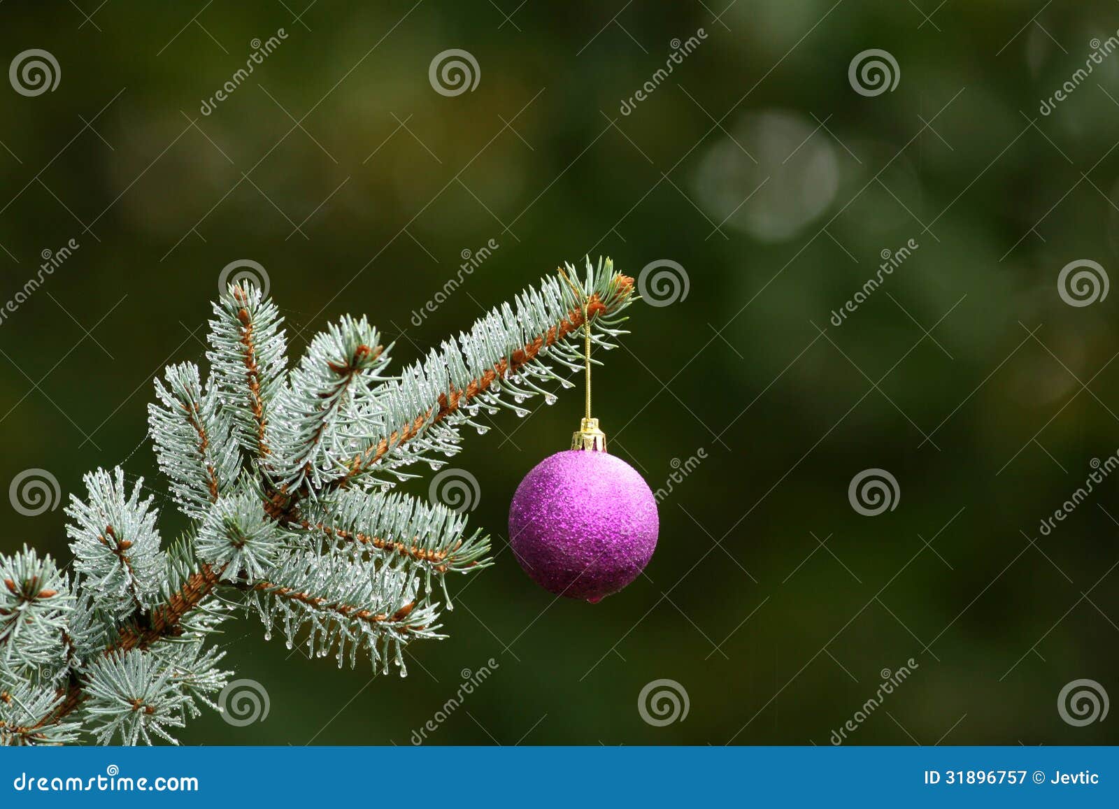 Christmas tree decorations stock image. Image of spark 31896757