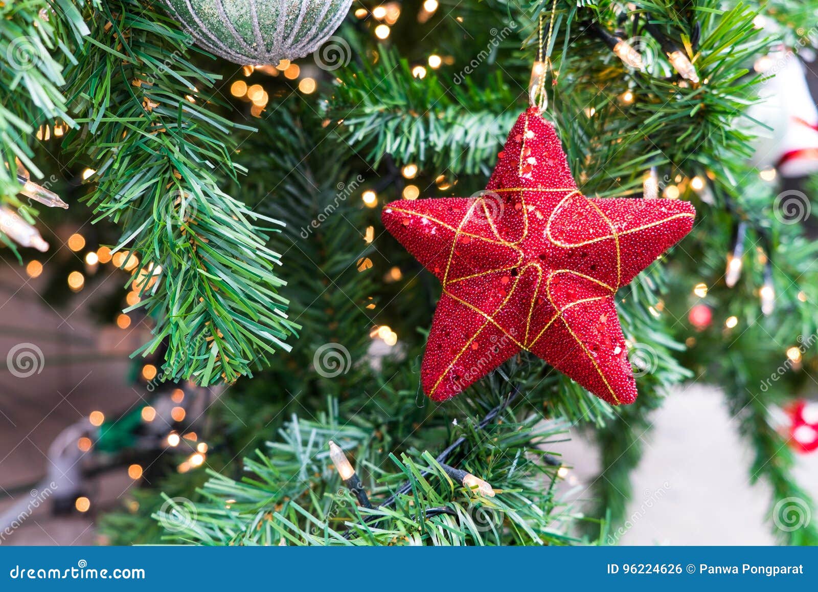 Christmas tree stock photo. Image of classy, color, christmas 96224626