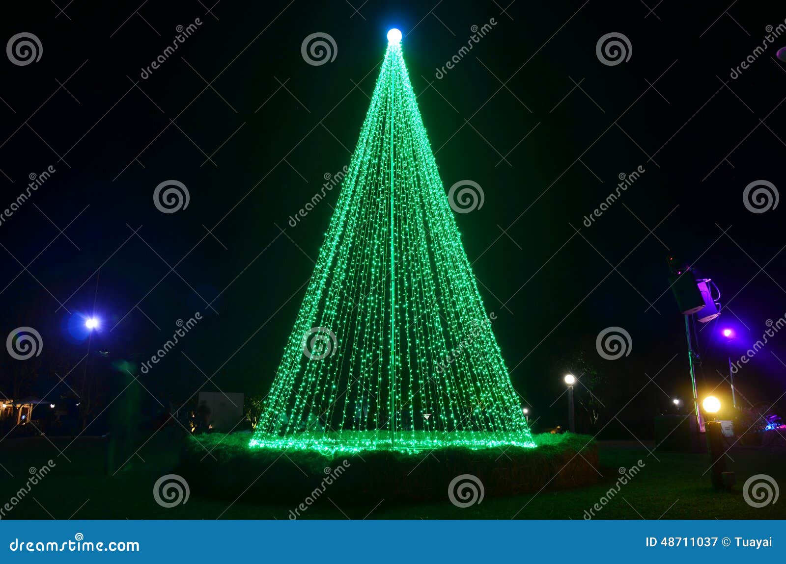  Christmas  Tree LED stock illustration Illustration of 