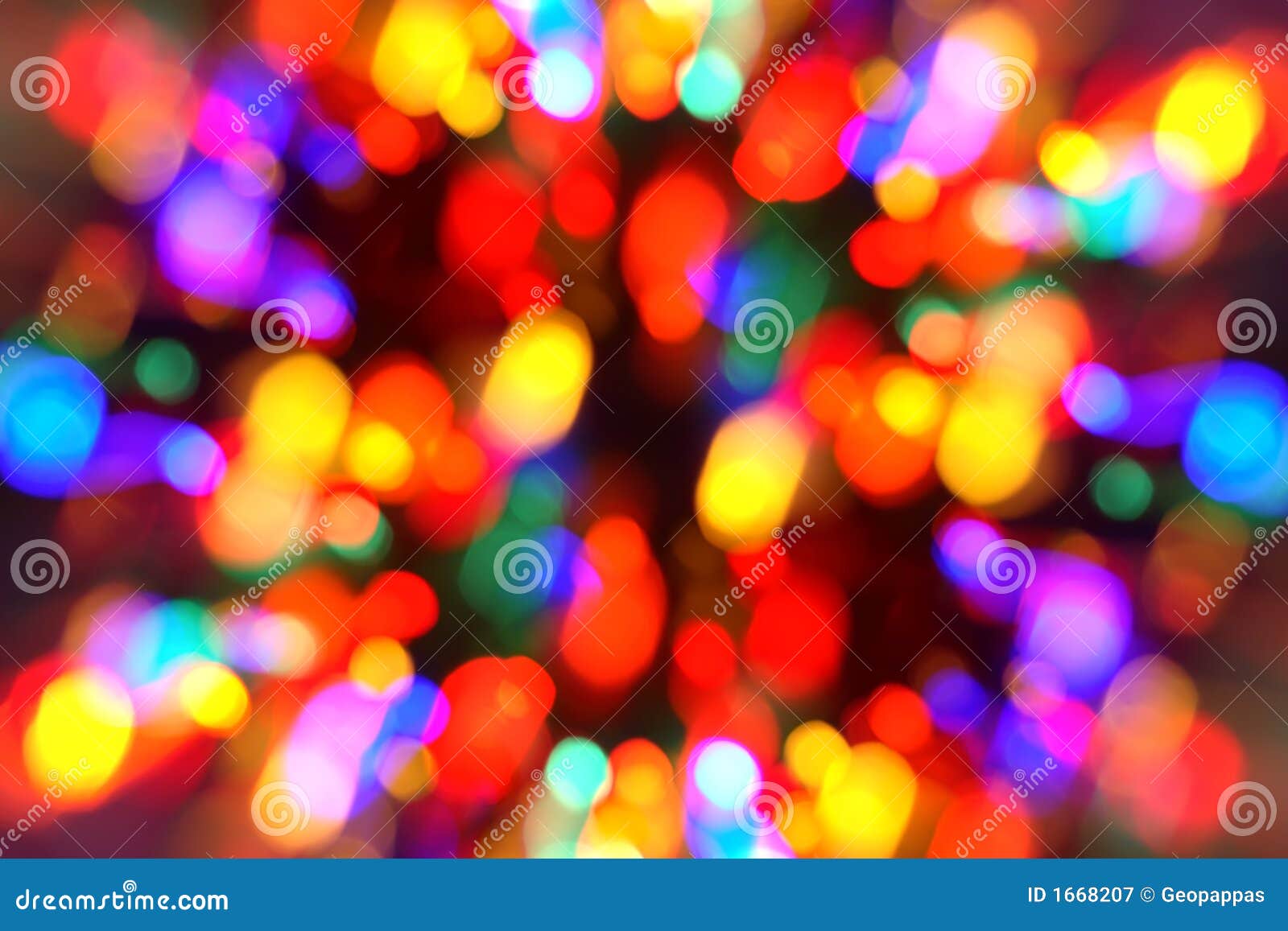 Christmas Tree Lights Background Stock Image - Image of colour, lamps ...