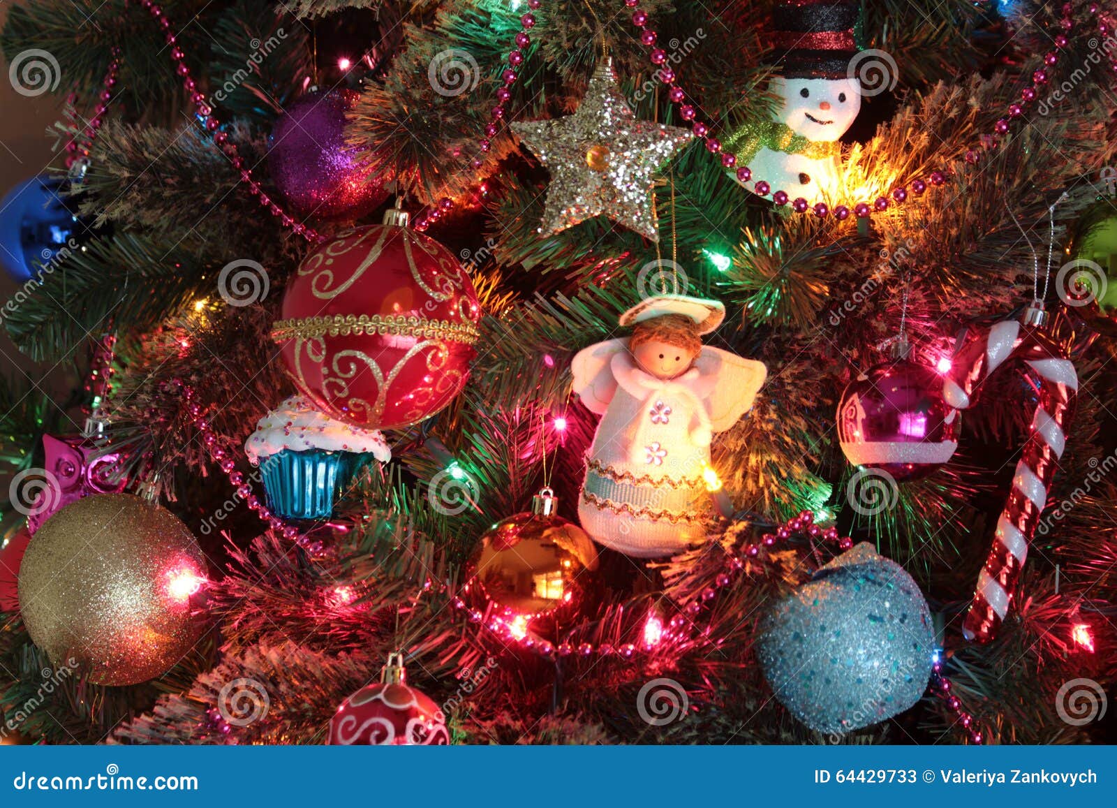 Christmas tree stock image. Image of apple, jesus, star - 64429733