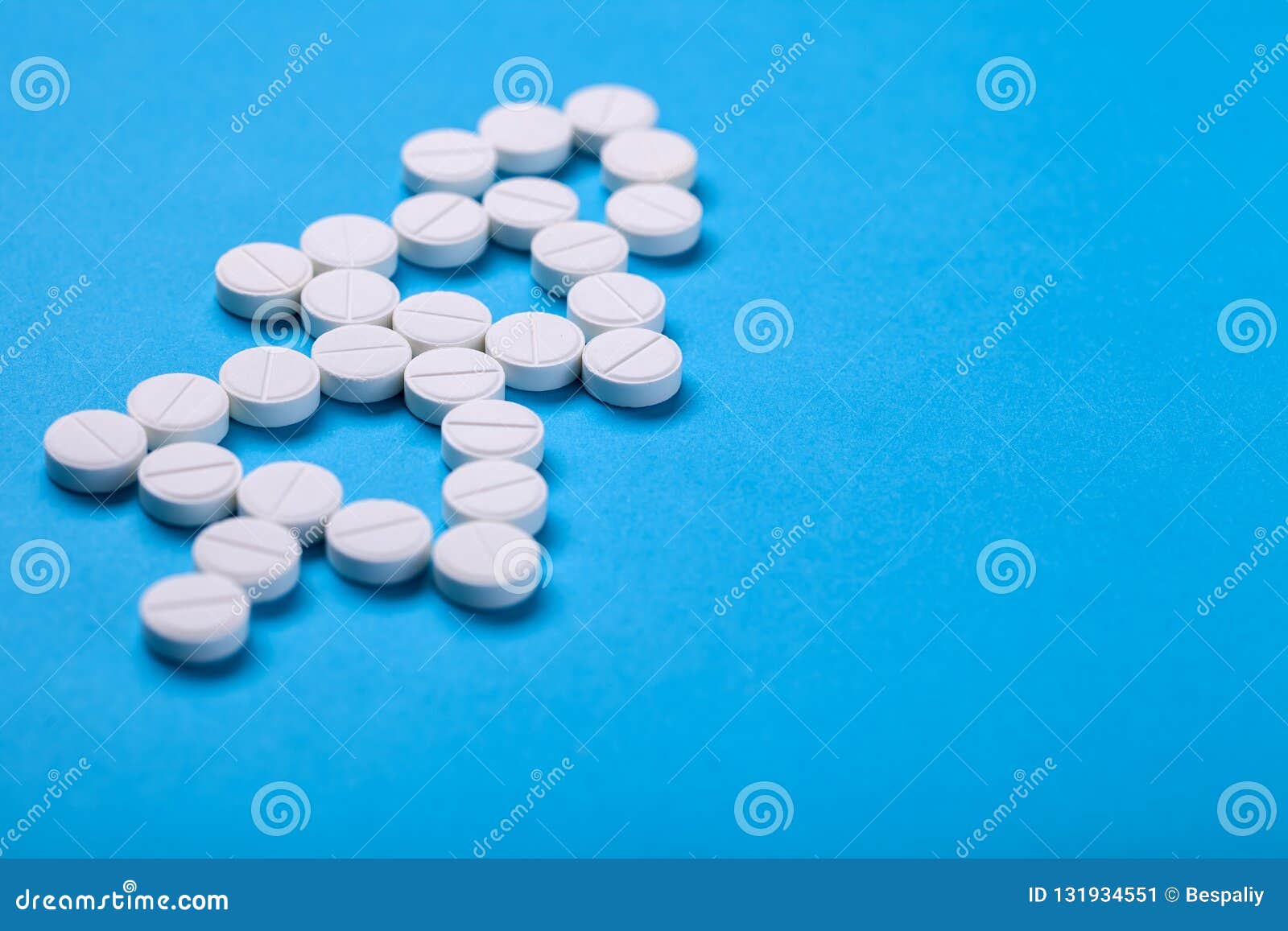 Christmas Tree of Pills on a Blue. Stock Image Image of pharmacy, care 131934551