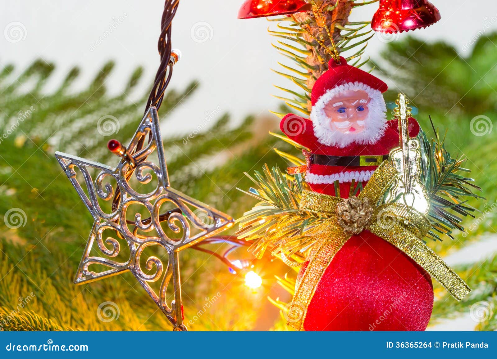 Christmas tree stock photo. Image of strip, bunting, bells - 36365264