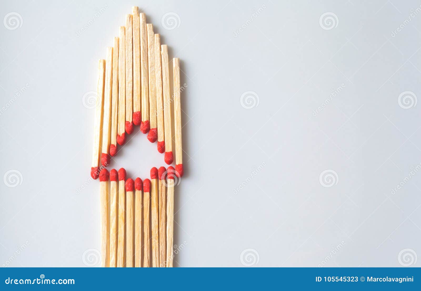 CHRISTMAS TREE SHAPE MADE UP of MATCHES Stock Image Image of celebration, february 105545323