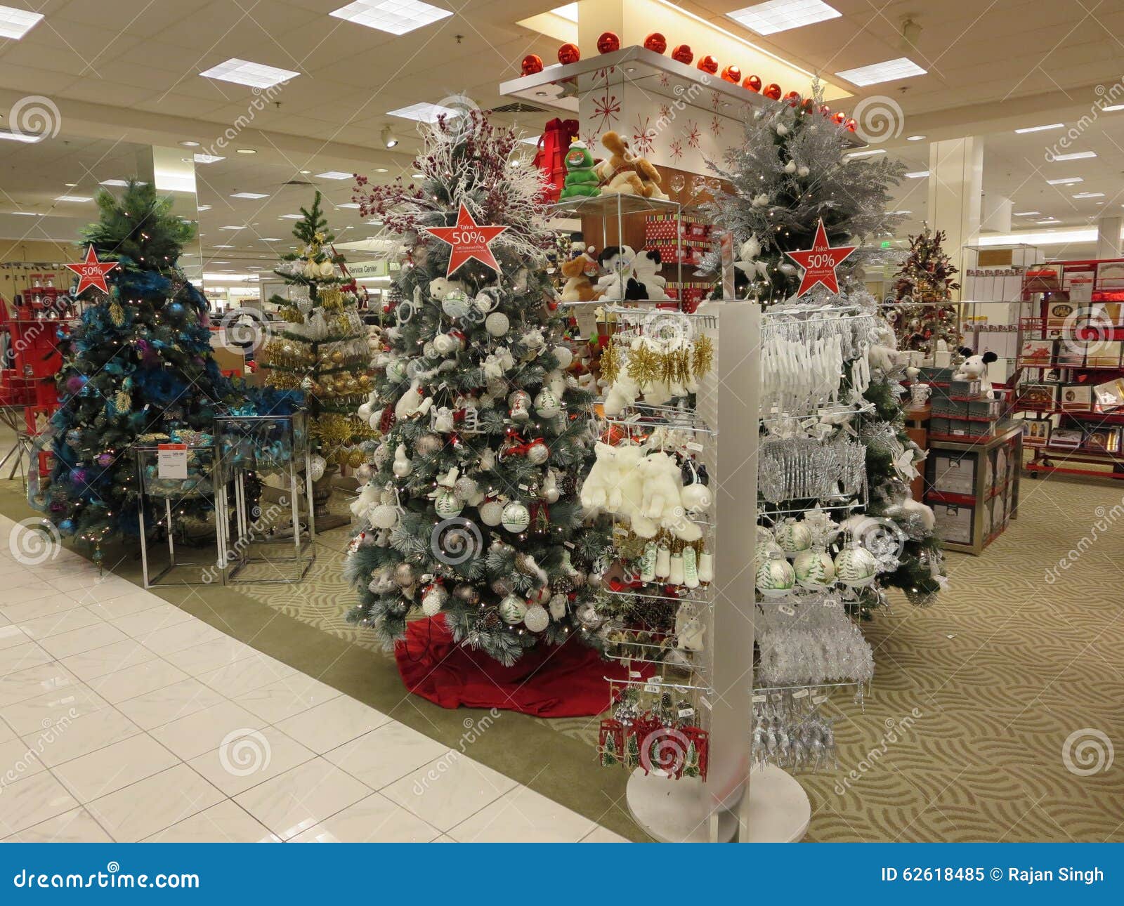  Christmas  Trees Macys  Store Editorial Image Image of 