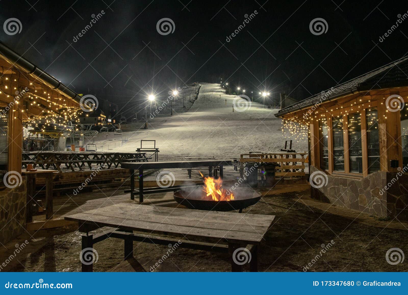 christmas village snow atmosphere, kranjska gora slovenia