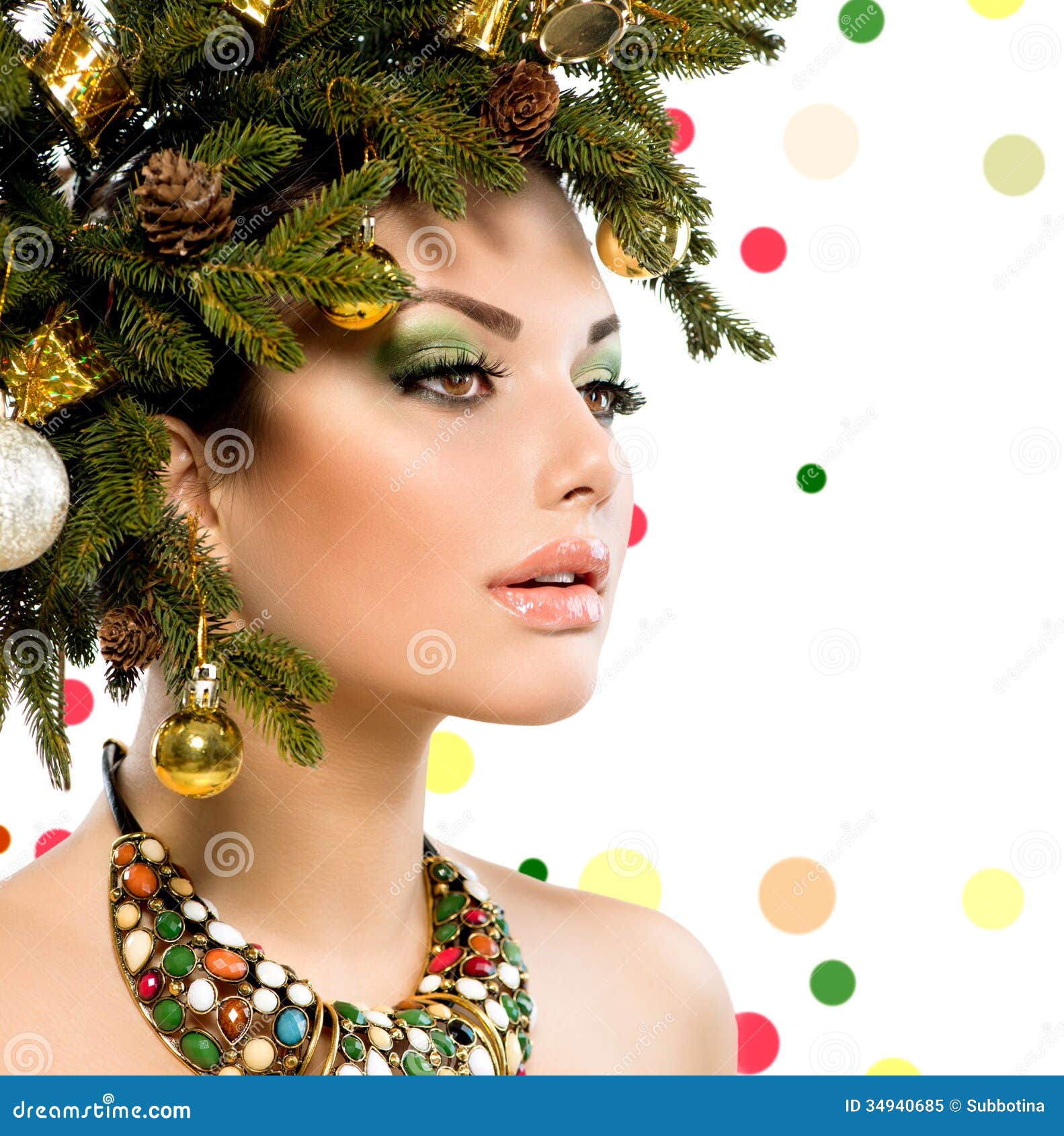 Christmas Woman Royalty Free Stock Photo - Image: 34940685