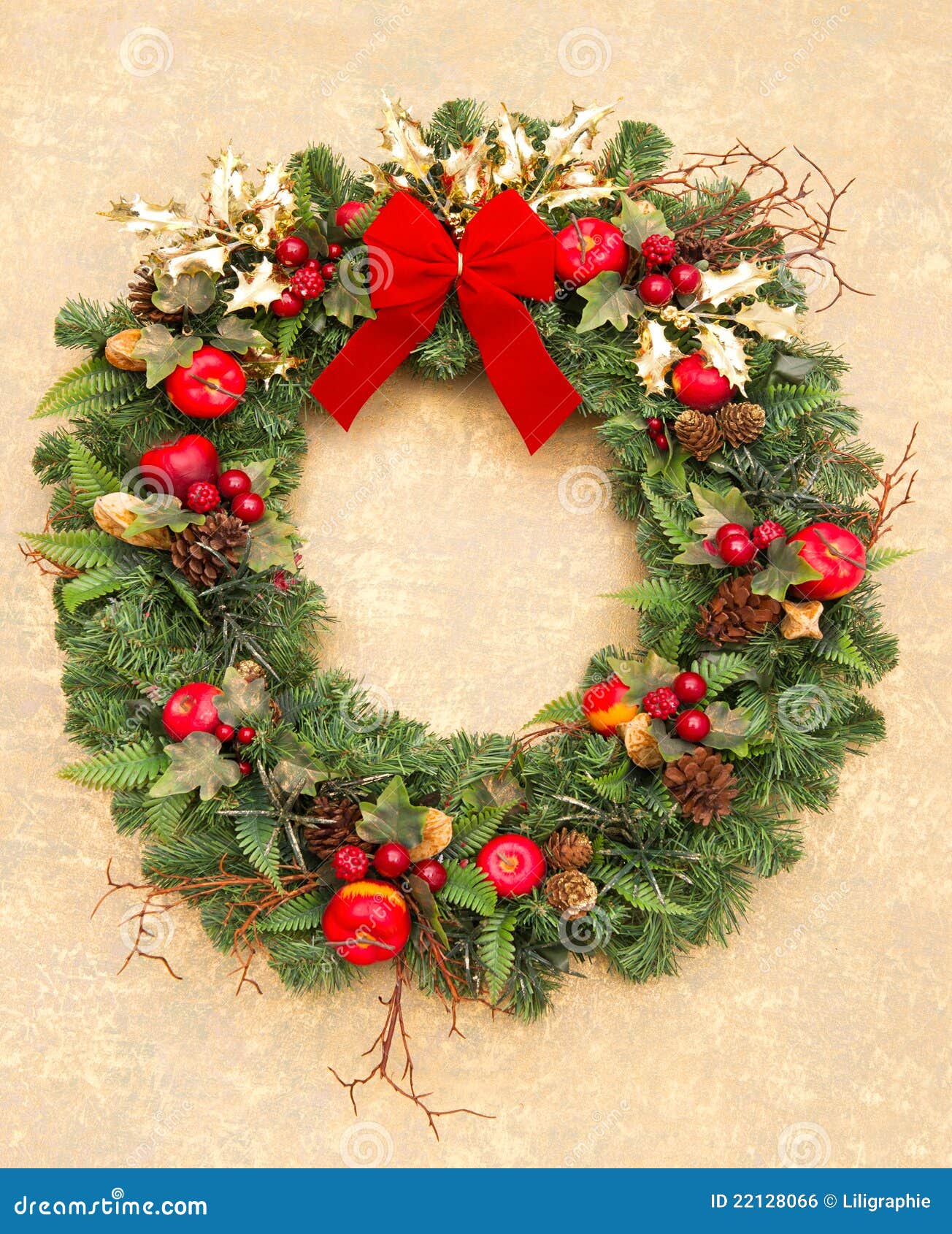 Christmas Wreath With ...