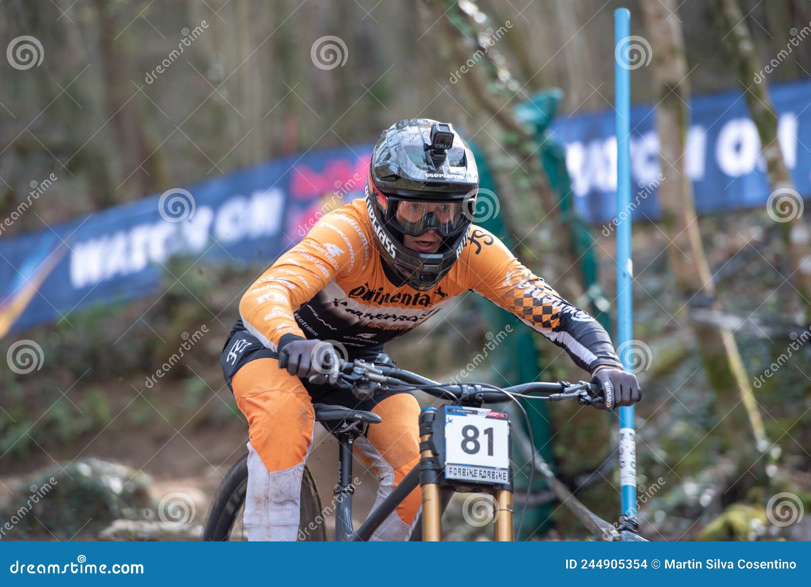 Christopher Cumming Irl Compete Durante a Corrida Mundial De 2022