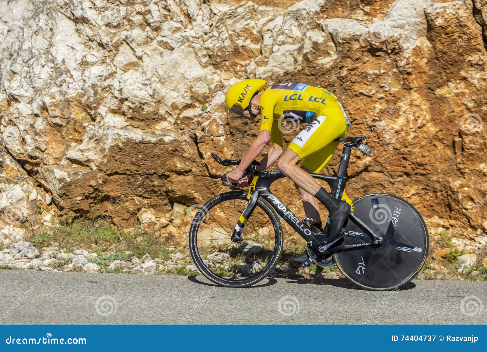 Christopher Froome Einzelzeitfahren Tour De France 2016 Redaktionelles Stockfotografie Bild Von Jersey Versuch 74404737