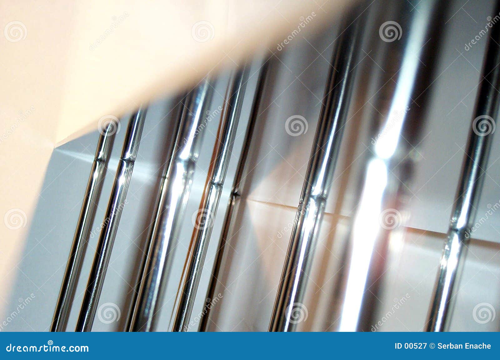 Chrome bars stock image. Image of object, modern, bars, disc 527