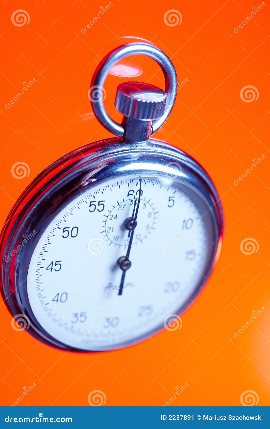 Chrome stopwatch stock image. Image of timescale, stopwatch 2237891