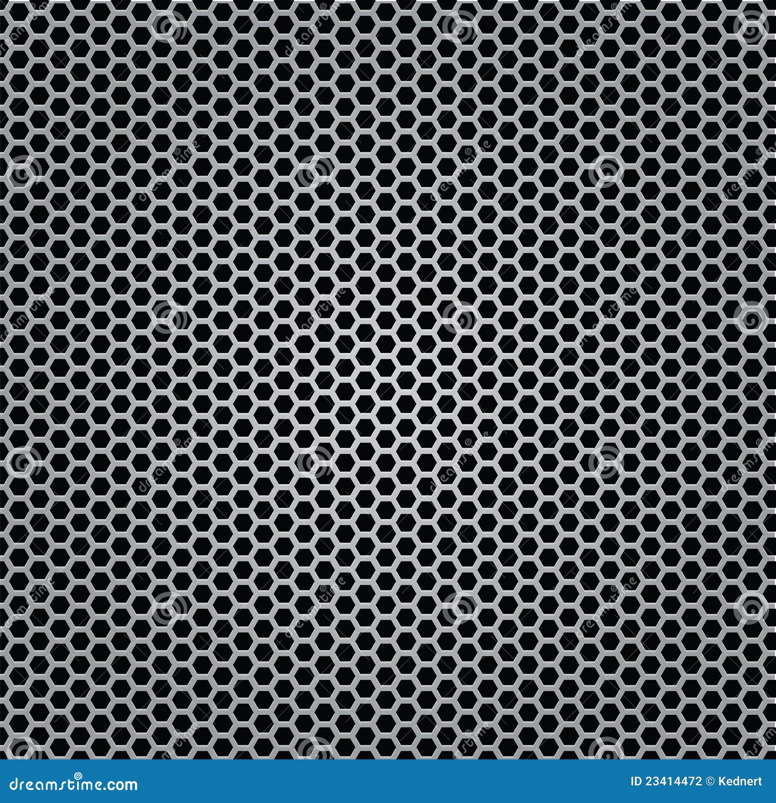 Chrome Texture Grill Metal Isolated Stock Vector Illustration of