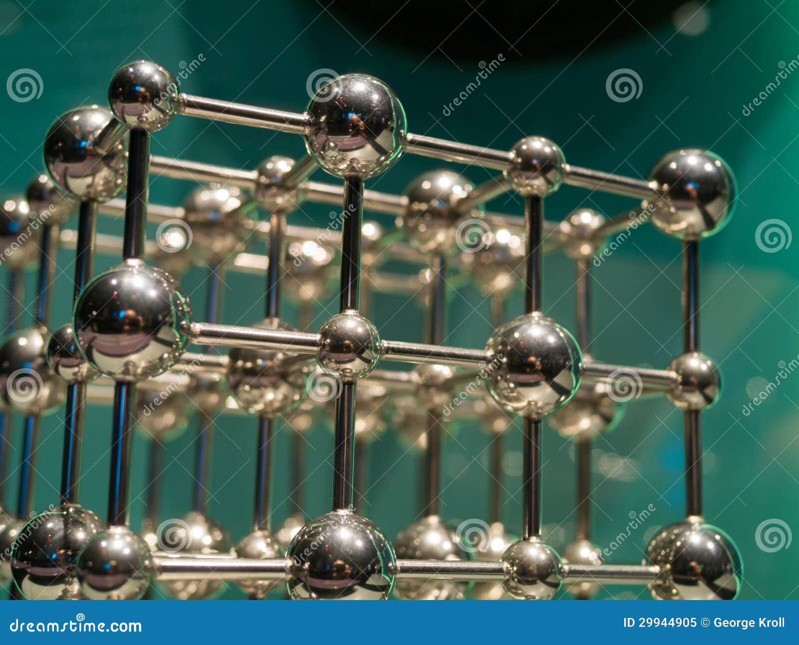 chrome crystal lattice structure