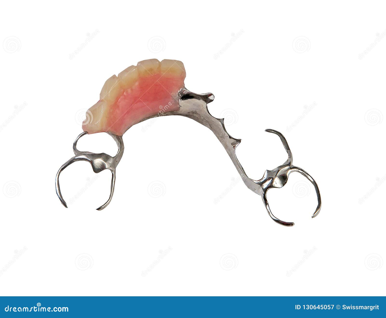 Chromium Removale Partial Denture Stock Image Image of incisor