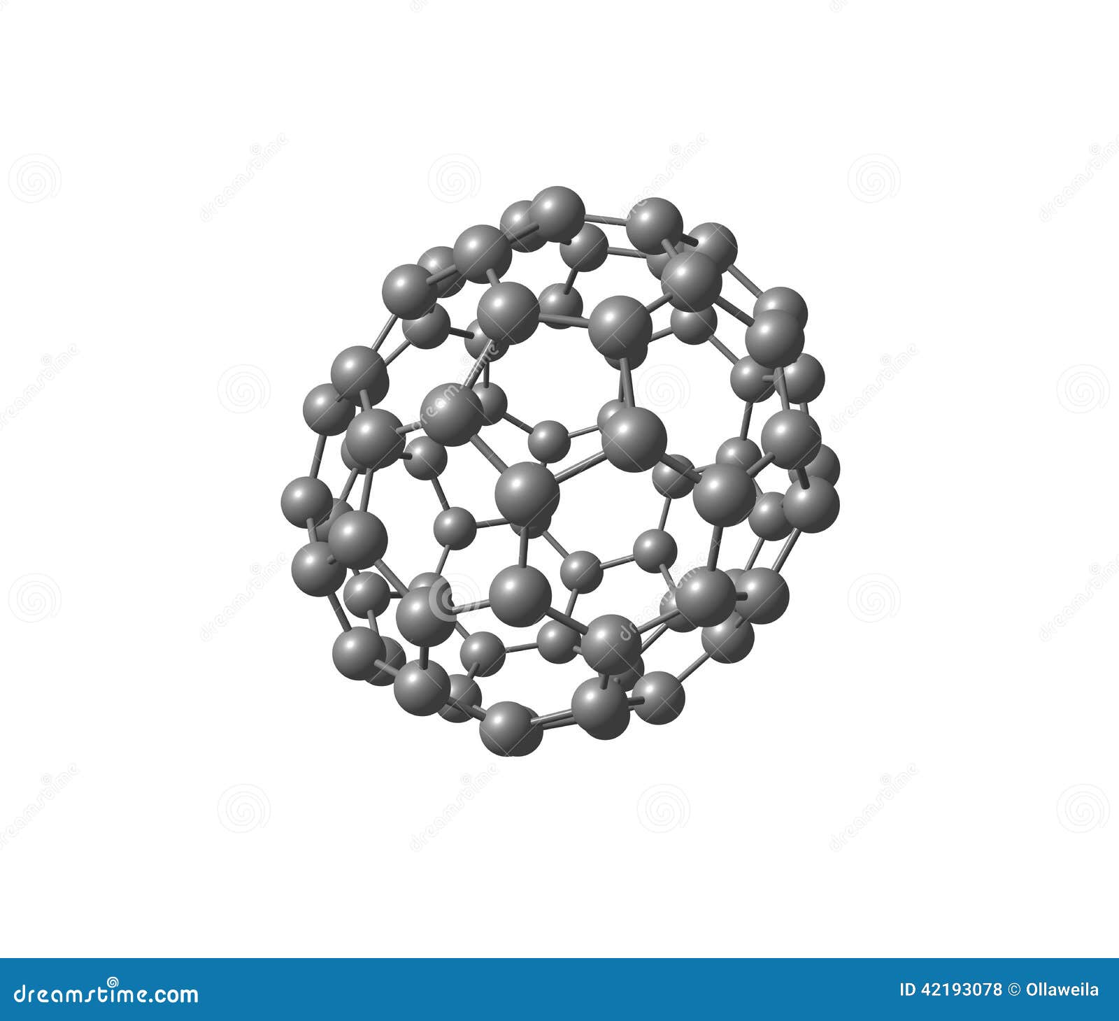 chrysene molecular structure on black background
