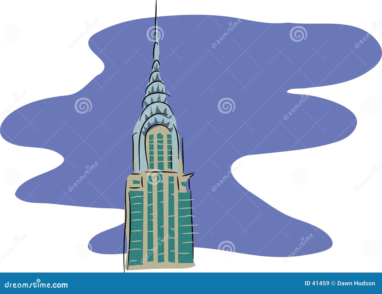 Chrysler Building editorial stock image. Illustration of chrysler 41459