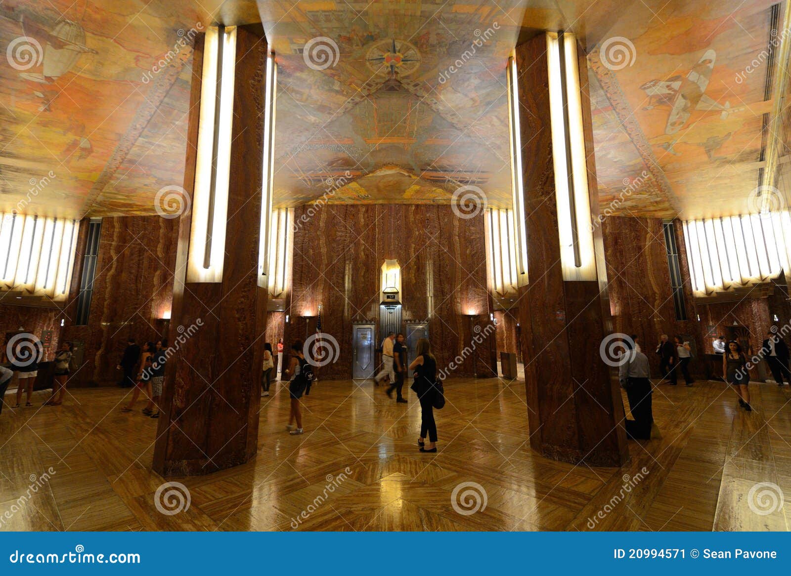 Chrysler Building Lobby Editorial Photo Image Of Room