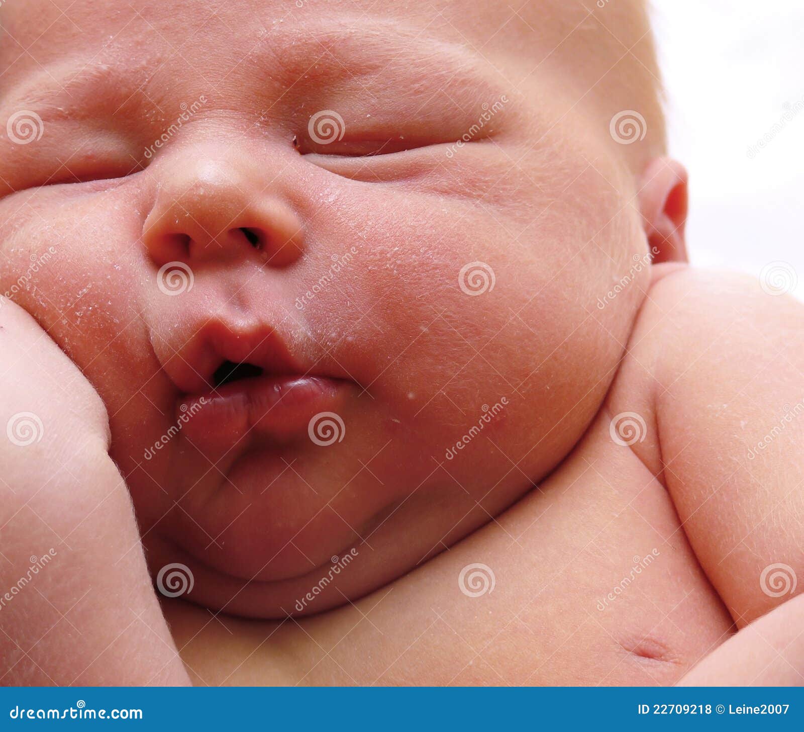 chubby newborn infant