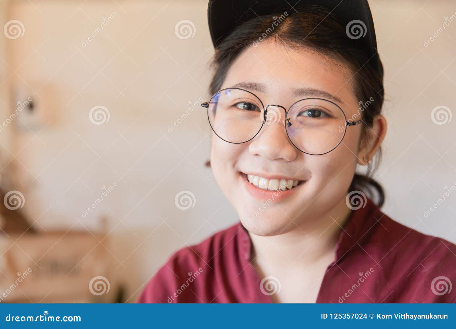 Chubby Plump Teen Cute White Tooth Smile Asian Young Stud