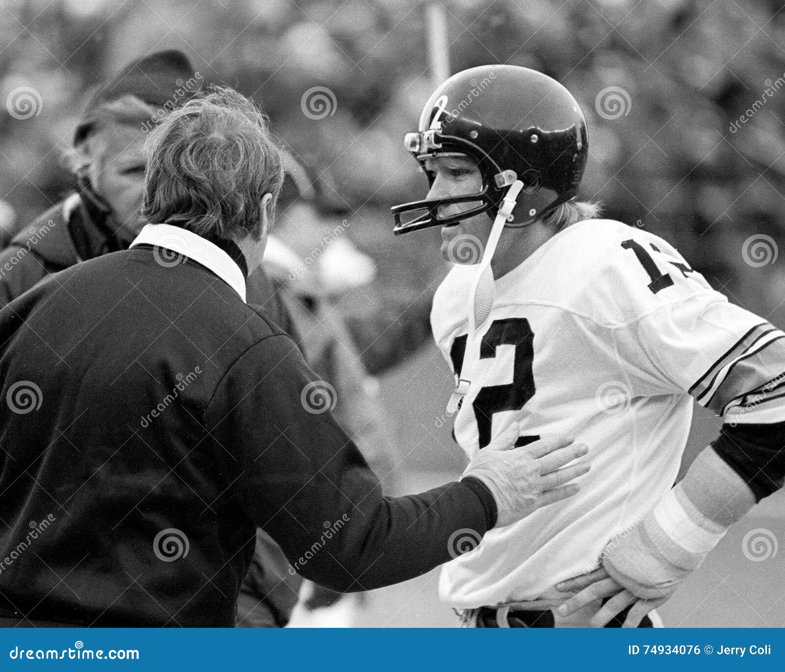 Chuck Noll and Terry Bradshaw Editorial Photo - Image of game, national:  74934076