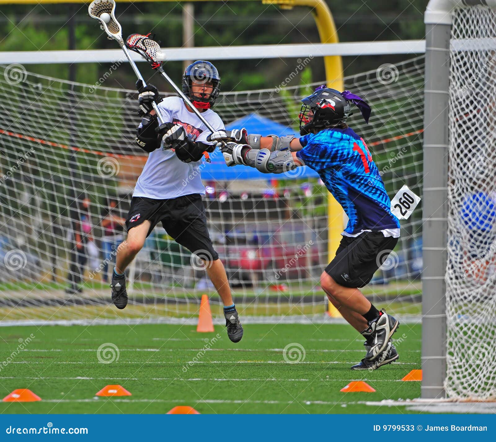 Chumash Lacrosse Shot On Goal Editorial Stock Photo Image 9799533